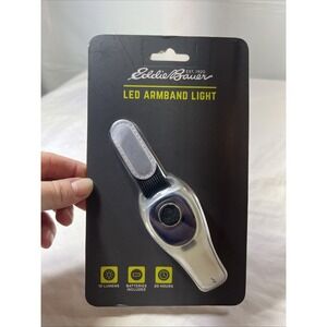 Eddie Bauer Blue LED Armband Light Safety Light Running Walking Jogging NEW